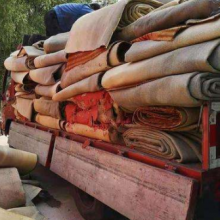 青岛宾馆酒店废旧布草地毯回收